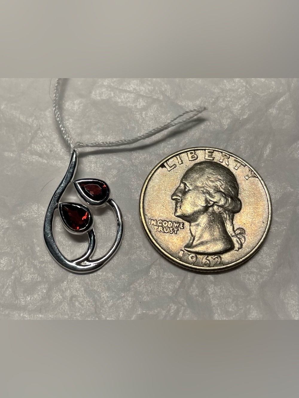 Garnet pendant